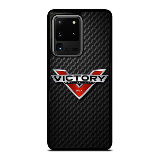 VICTORY MOTORCYCLES CARBON LOGO 2 Samsung Galaxy S20 Ultra Case Cover