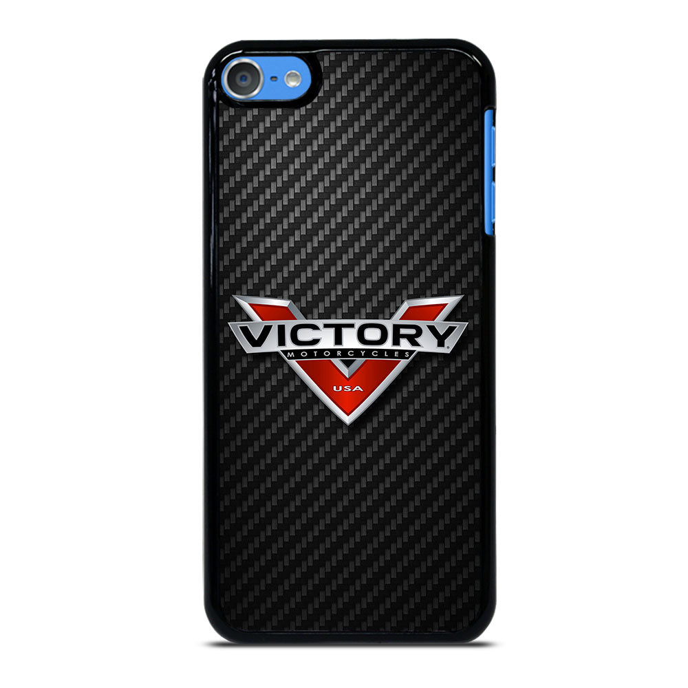 VICTORY MOTORCYCLES CARBON LOGO 2 iPod Touch 7 Case Cover