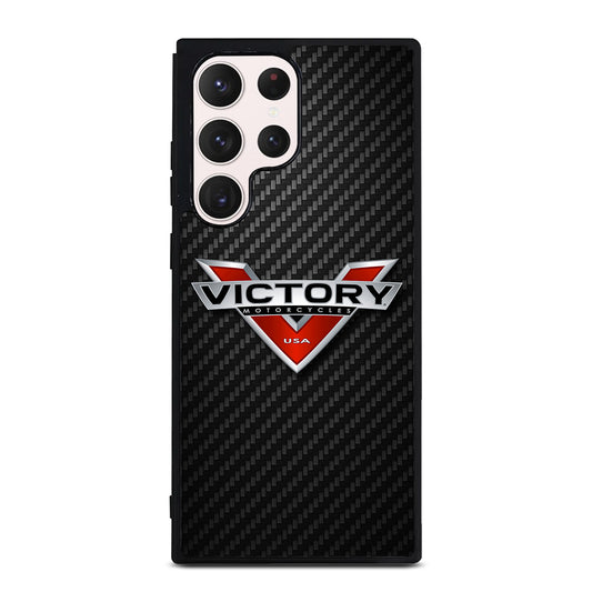 VICTORY MOTORCYCLES CARBON LOGO 2 Samsung Galaxy S23 Ultra Case Cover