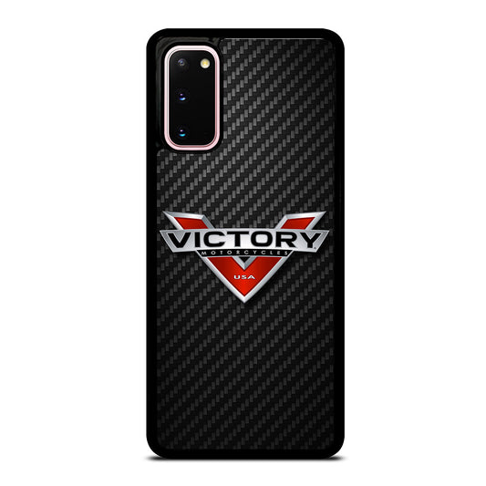 VICTORY MOTORCYCLES CARBON LOGO 2 Samsung Galaxy S20 Case Cover