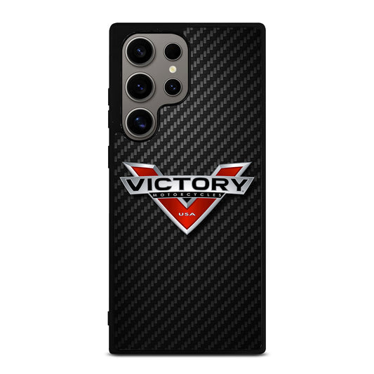VICTORY MOTORCYCLES CARBON LOGO 2 Samsung Galaxy S24 Ultra Case Cover