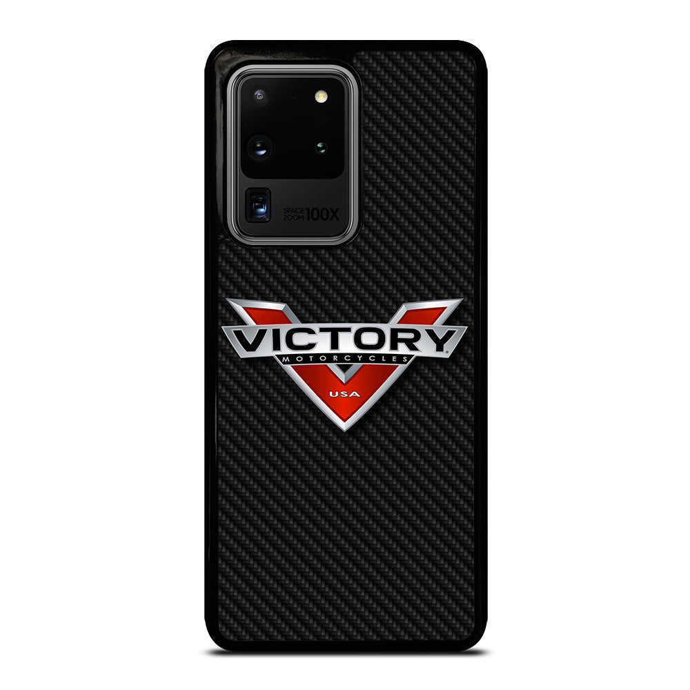 VICTORY MOTORCYCLES CARBON LOGO Samsung Galaxy S20 Ultra Case Cover
