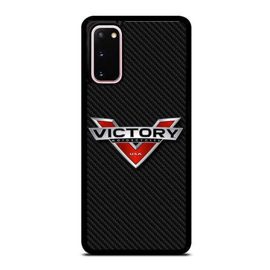 VICTORY MOTORCYCLES CARBON LOGO Samsung Galaxy S20 Case Cover