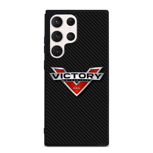 VICTORY MOTORCYCLES CARBON LOGO Samsung Galaxy S23 Ultra Case Cover