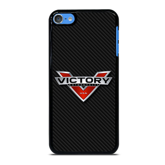 VICTORY MOTORCYCLES CARBON LOGO iPod Touch 7 Case Cover