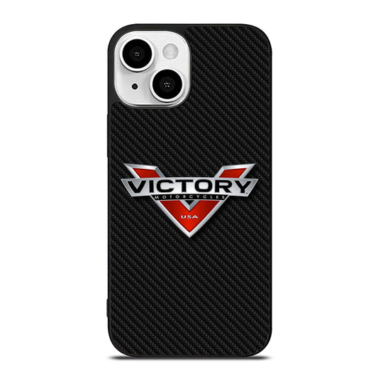 VICTORY MOTORCYCLES CARBON LOGO iPhone 13 Mini Case Cover