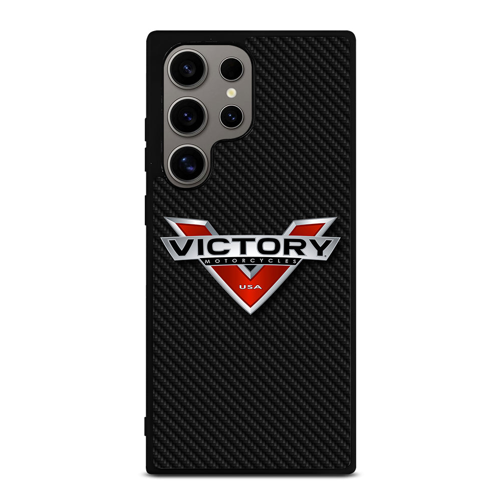 VICTORY MOTORCYCLES CARBON LOGO Samsung Galaxy S24 Ultra Case Cover