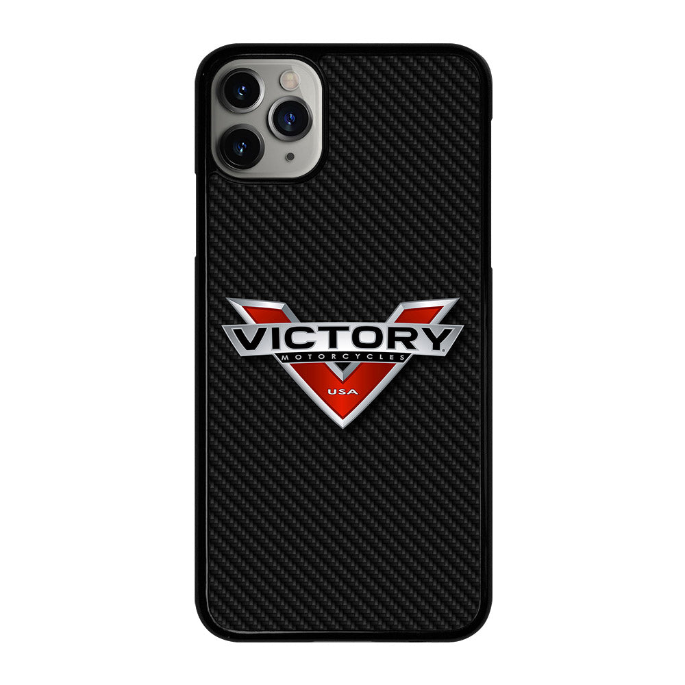 VICTORY MOTORCYCLES CARBON LOGO iPhone 11 Pro Max Case Cover