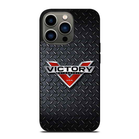 VICTORY MOTORCYCLES METAL LOGO iPhone 13 Pro Case Cover