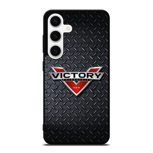 VICTORY MOTORCYCLES METAL LOGO Samsung Galaxy S24 Case Cover
