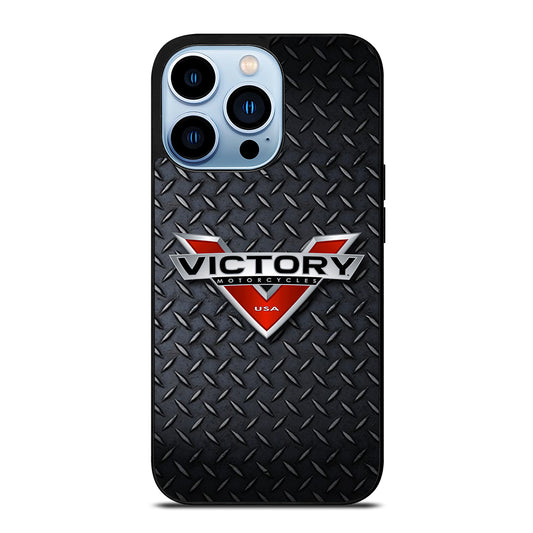 VICTORY MOTORCYCLES METAL LOGO iPhone 13 Pro Max Case Cover