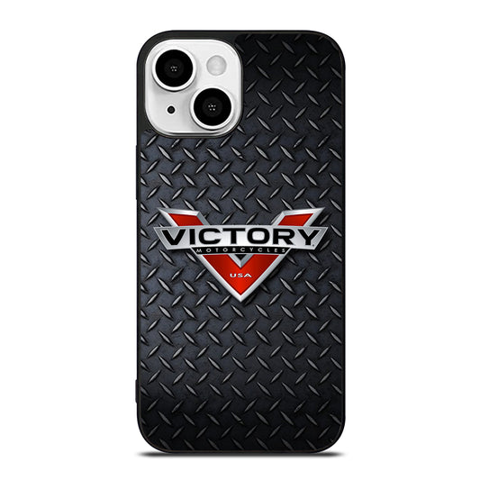 VICTORY MOTORCYCLES METAL LOGO iPhone 13 Mini Case Cover