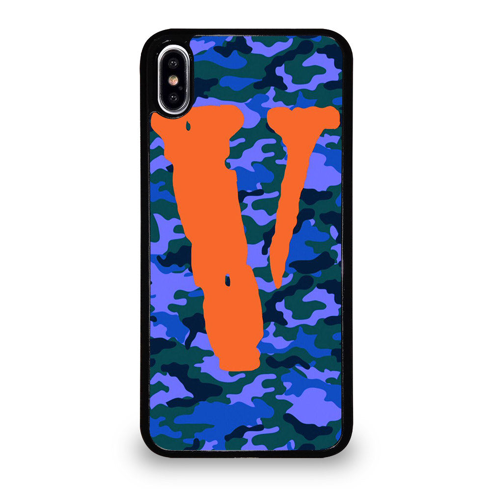 VLONE CAMO LOGO 1 iPhone XS Max Case Cover