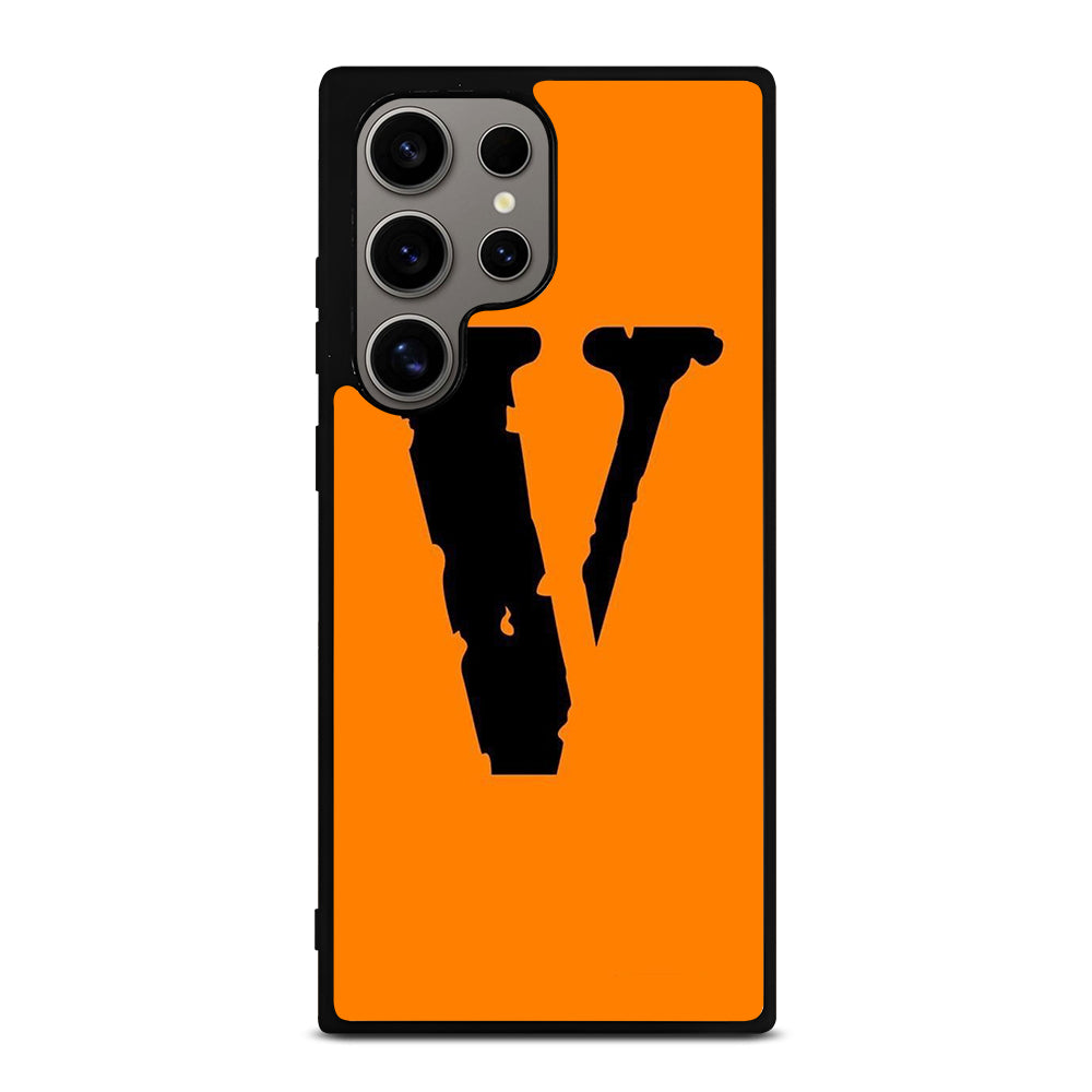 VLONE ORANGE Samsung Galaxy S24 Ultra Case Cover