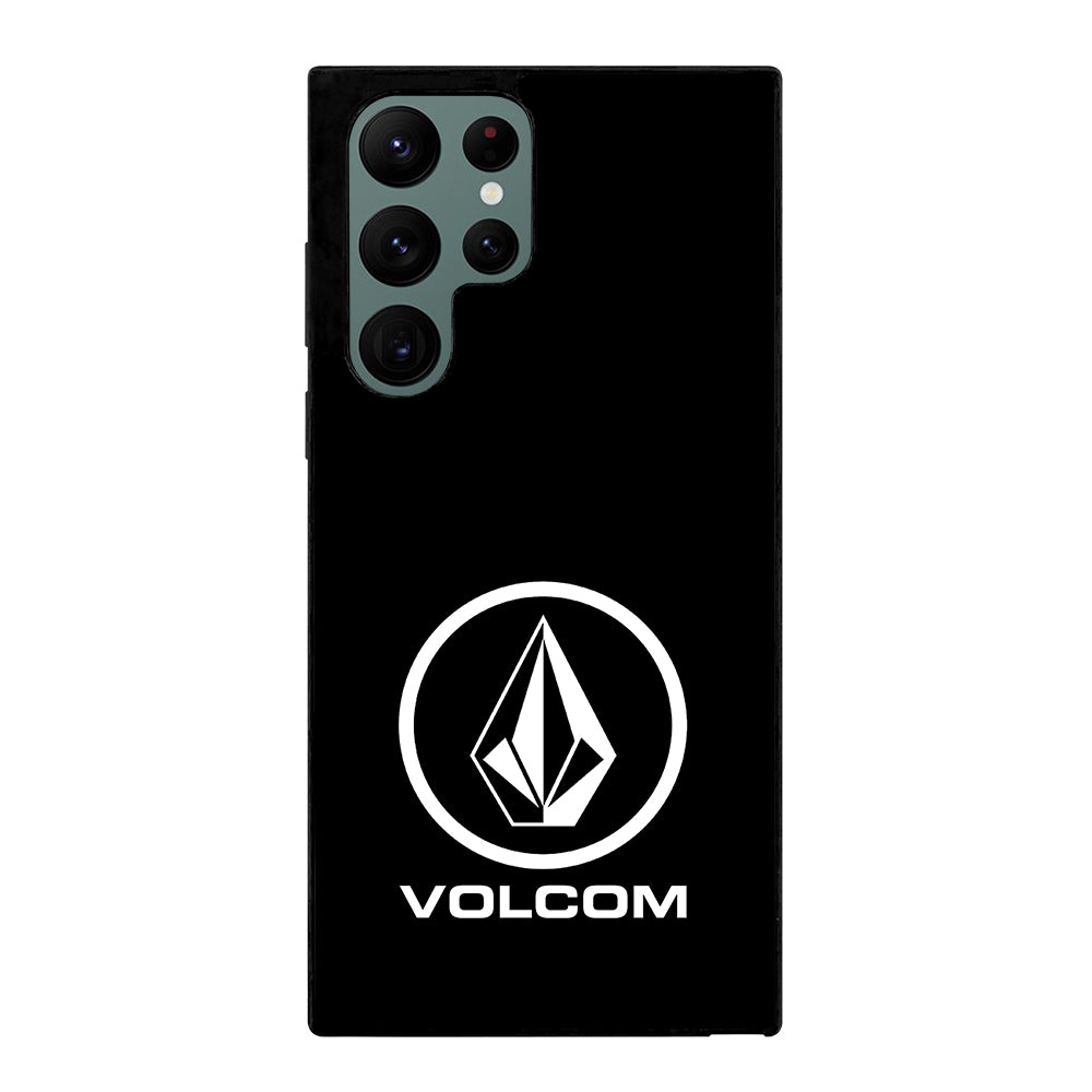 VOLCOM LOGO BLACK Samsung Galaxy S22 Ultra Case Cover