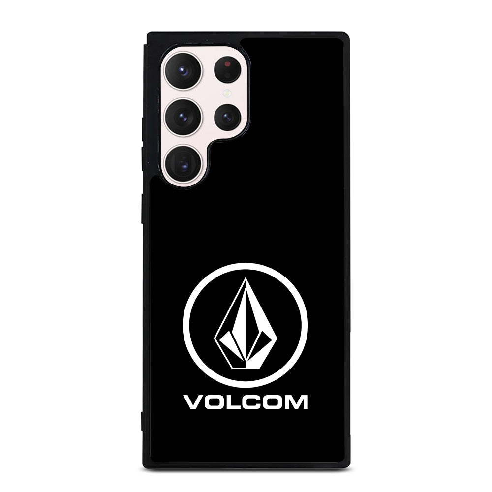 VOLCOM LOGO BLACK Samsung Galaxy S23 Ultra Case Cover