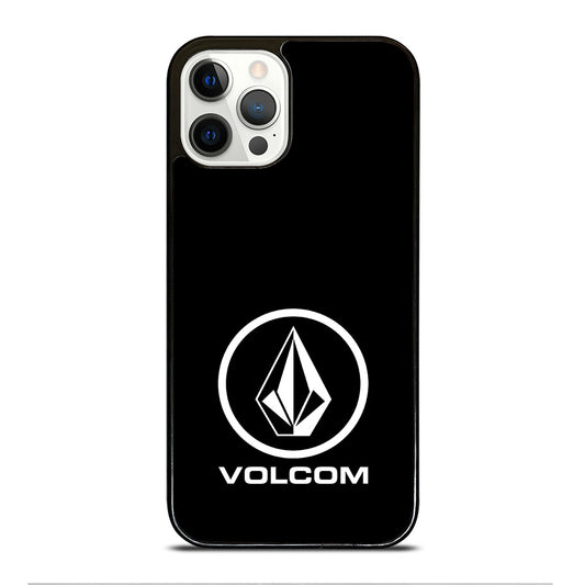 VOLCOM LOGO BLACK iPhone 12 Pro Max Case Cover