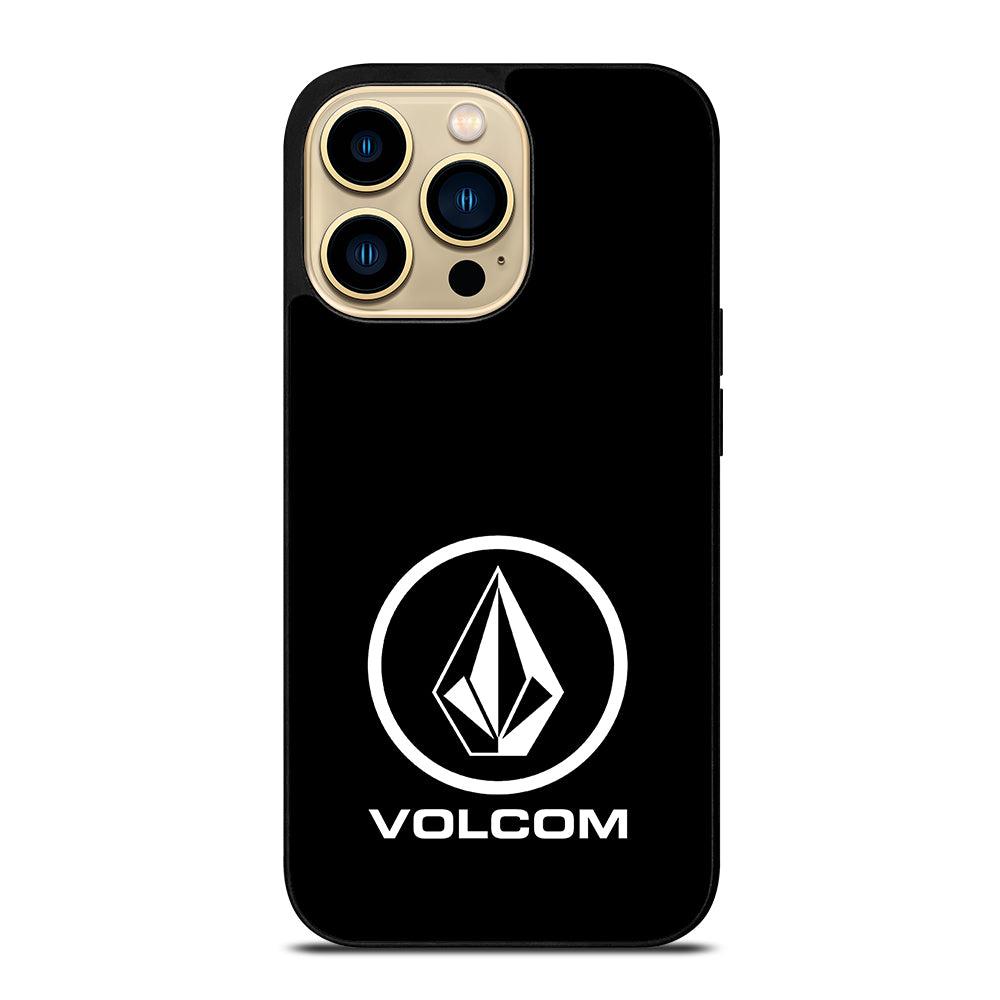 VOLCOM LOGO BLACK iPhone 14 Pro Max Case Cover