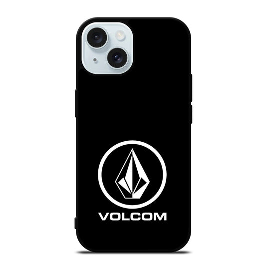 VOLCOM LOGO BLACK iPhone 15 Case Cover
