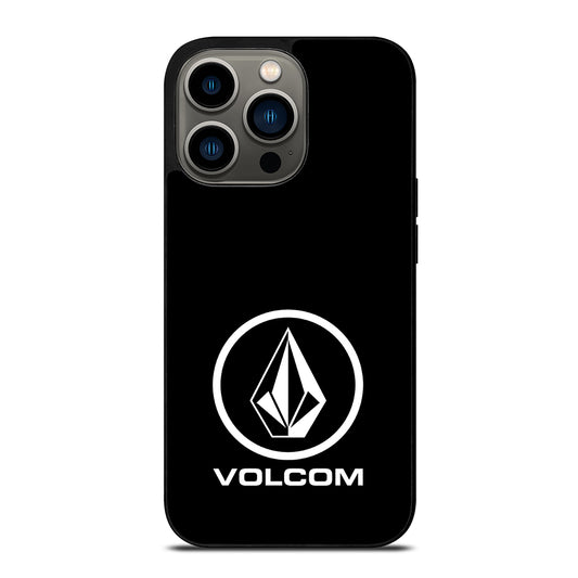 VOLCOM LOGO BLACK iPhone 13 Pro Case Cover