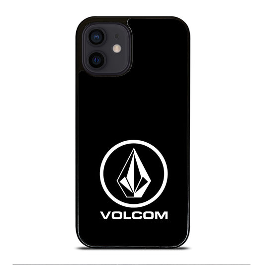 VOLCOM LOGO BLACK iPhone 12 Mini Case Cover