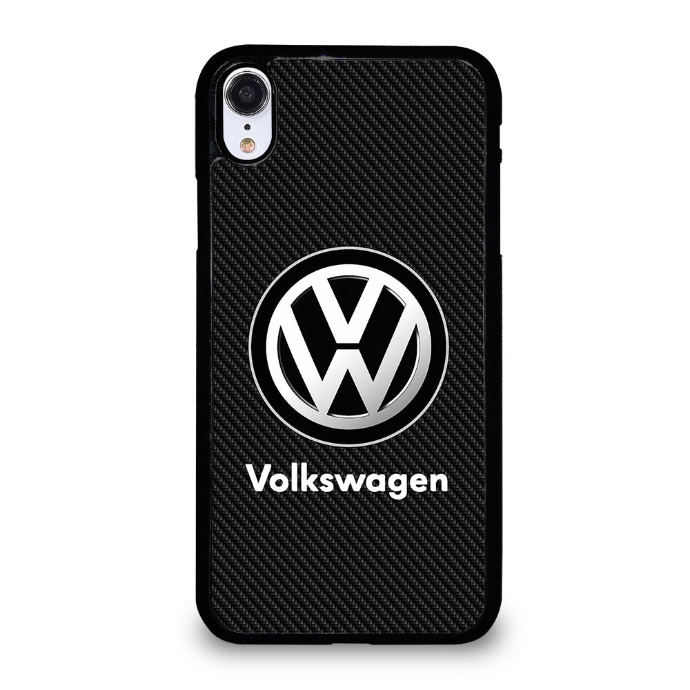 VOLKSWAGEN VW CARBON LOGO iPhone XR Case Cover