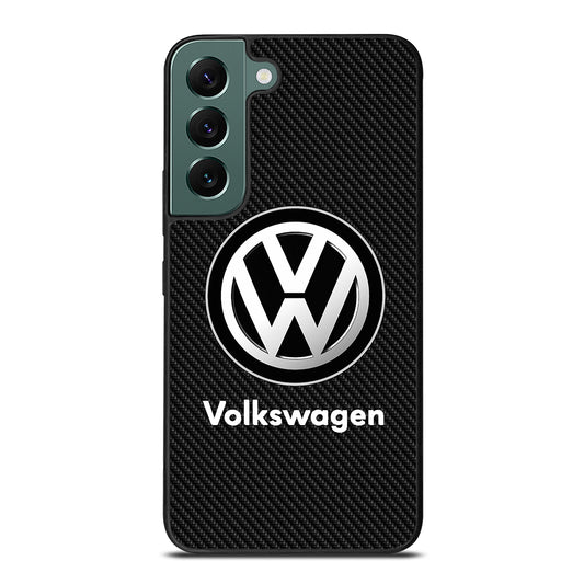 VOLKSWAGEN VW CARBON LOGO Samsung Galaxy S22 Case Cover