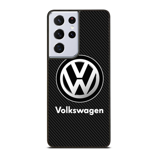 VOLKSWAGEN VW CARBON LOGO Samsung Galaxy S21 Ultra Case Cover