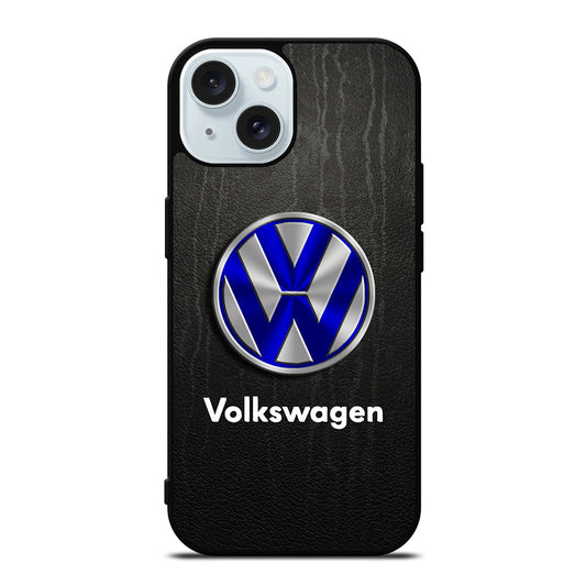 VOLKSWAGEN VW METAL LOGO iPhone 15 Case Cover