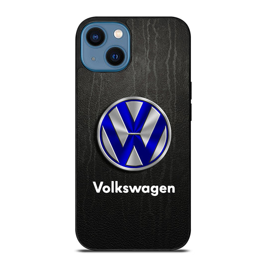 VOLKSWAGEN VW METAL LOGO iPhone 14 Case Cover