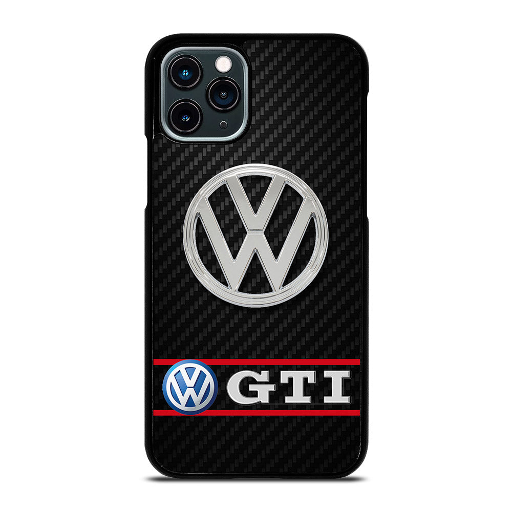 VW VOLKSWAGEN GTI CARBON LOGO iPhone 11 Pro Case Cover