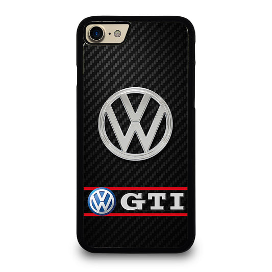 VW VOLKSWAGEN GTI CARBON LOGO iPhone 7 / 8 Case Cover