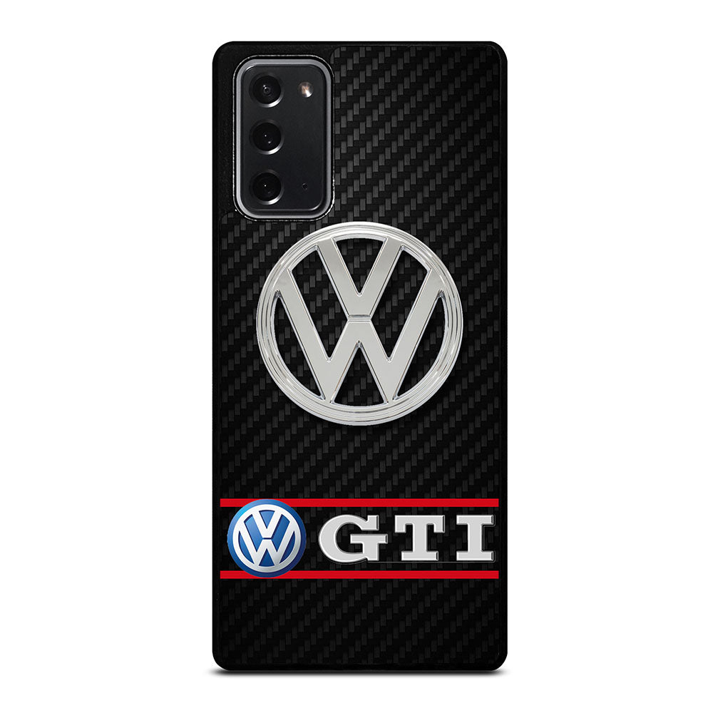 VW VOLKSWAGEN GTI CARBON LOGO Samsung Galaxy Note 20 Case Cover