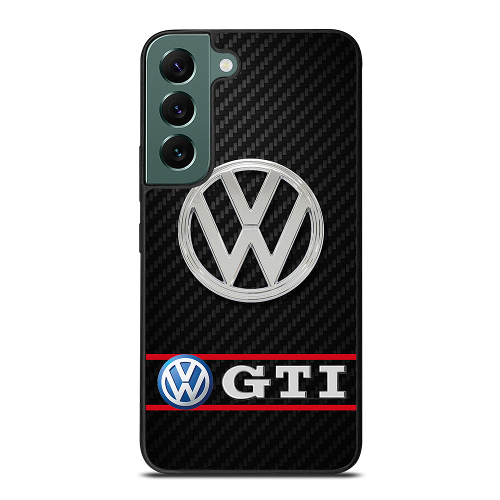VW VOLKSWAGEN GTI CARBON LOGO Samsung Galaxy S22 Case Cover
