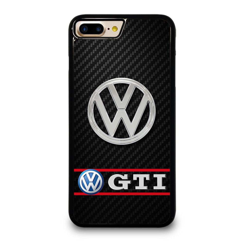 VW VOLKSWAGEN GTI CARBON LOGO iPhone 7 / 8 Plus Case Cover