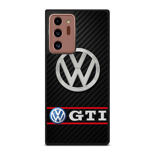 VW VOLKSWAGEN GTI CARBON LOGO Samsung Galaxy Note 20 Ultra Case Cover