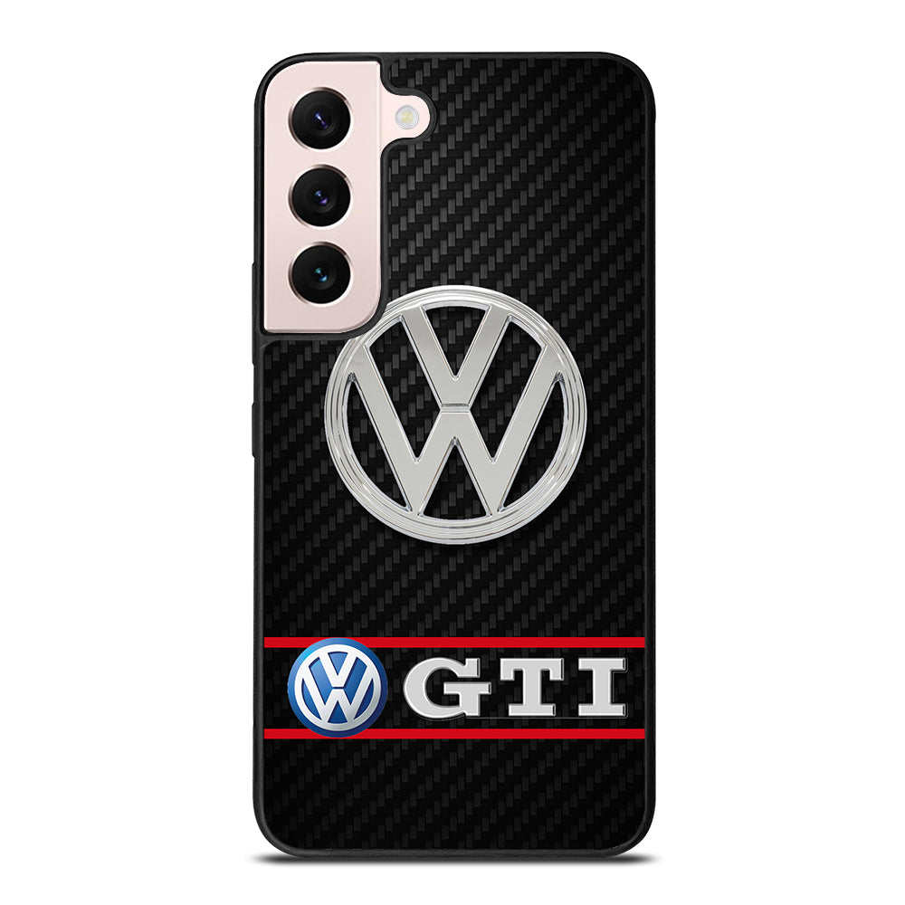 VW VOLKSWAGEN GTI CARBON LOGO Samsung Galaxy S22 Plus Case Cover