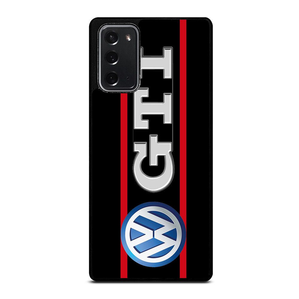 VW VOLKSWAGEN GTI STRIPE LOGO Samsung Galaxy Note 20 Case Cover