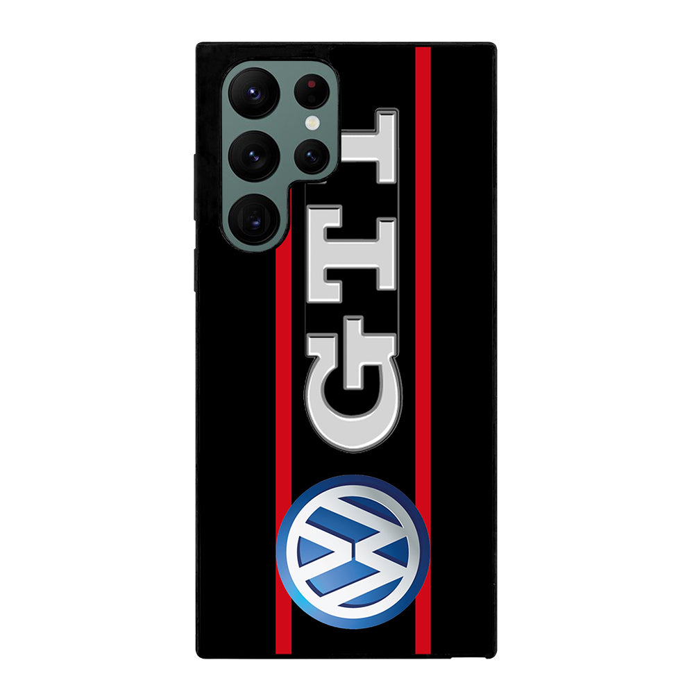 VW VOLKSWAGEN GTI STRIPE LOGO Samsung Galaxy S22 Ultra Case Cover