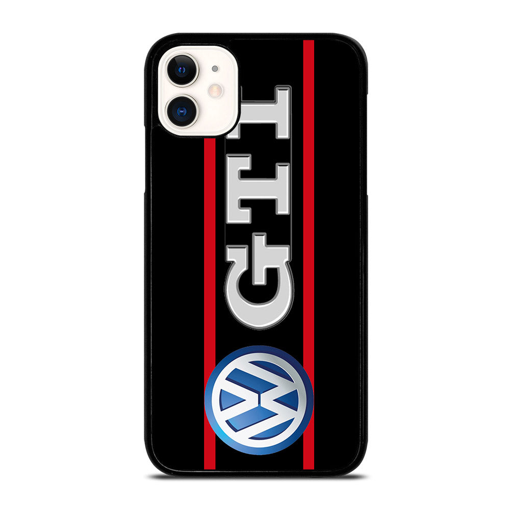 VW VOLKSWAGEN GTI STRIPE LOGO iPhone 11 Case Cover