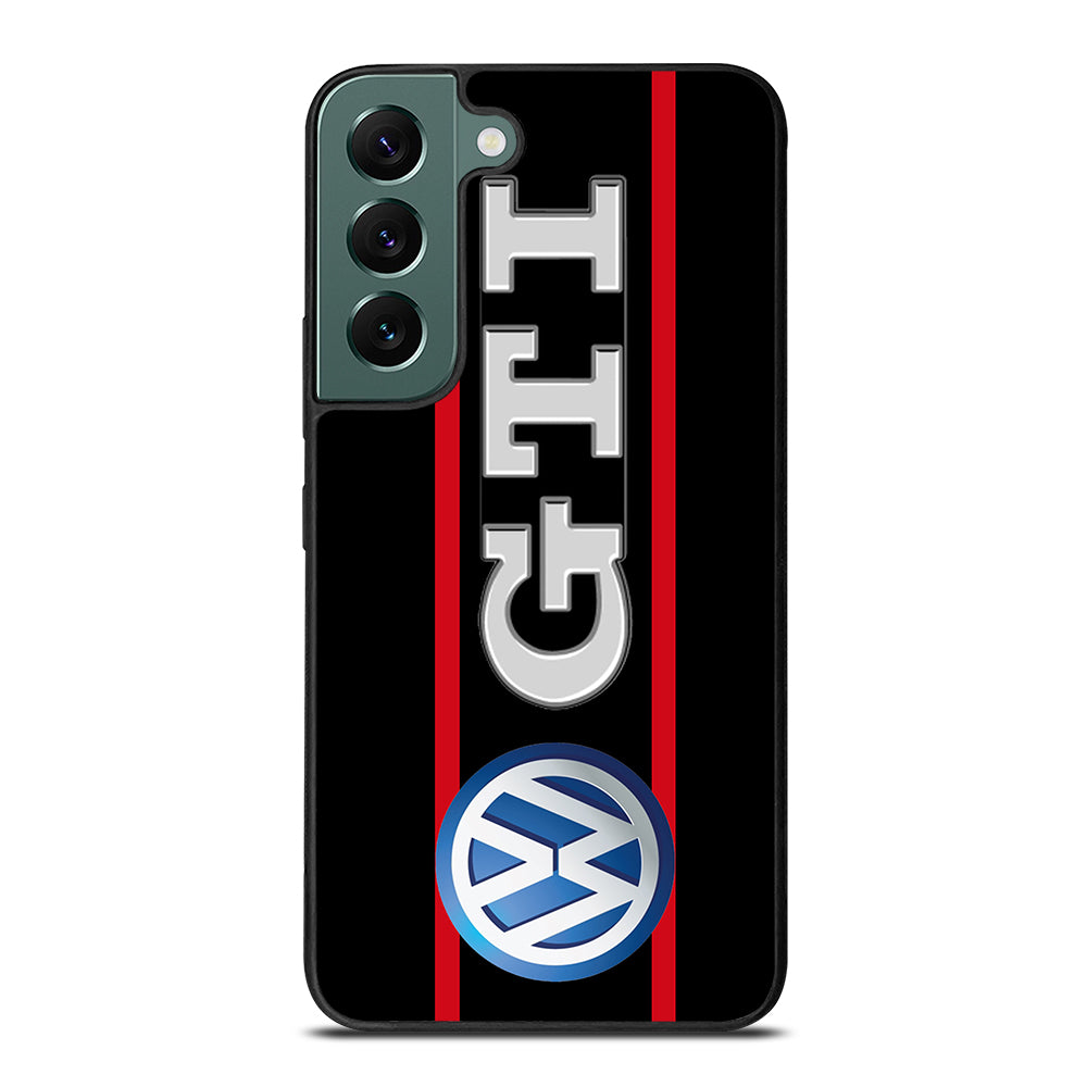 VW VOLKSWAGEN GTI STRIPE LOGO Samsung Galaxy S22 Case Cover