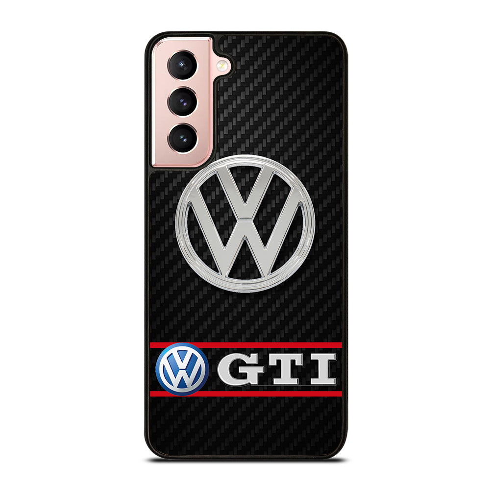 VW VOLKSWAGEN GTI CARBON LOGO Samsung Galaxy S21 Case Cover