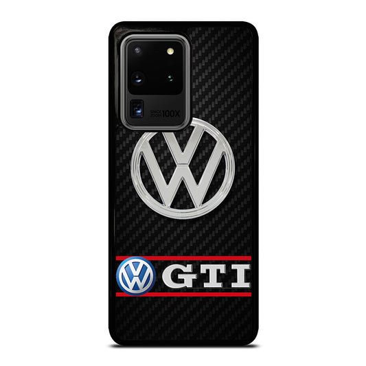 VW VOLKSWAGEN GTI CARBON LOGO Samsung Galaxy S20 Ultra Case Cover