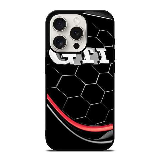 VW VOLKSWAGEN GTI EMBLEM iPhone 15 Pro Case Cover