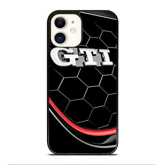 VW VOLKSWAGEN GTI EMBLEM iPhone 12 Case Cover