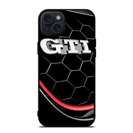 VW VOLKSWAGEN GTI EMBLEM iPhone 15 Plus Case Cover