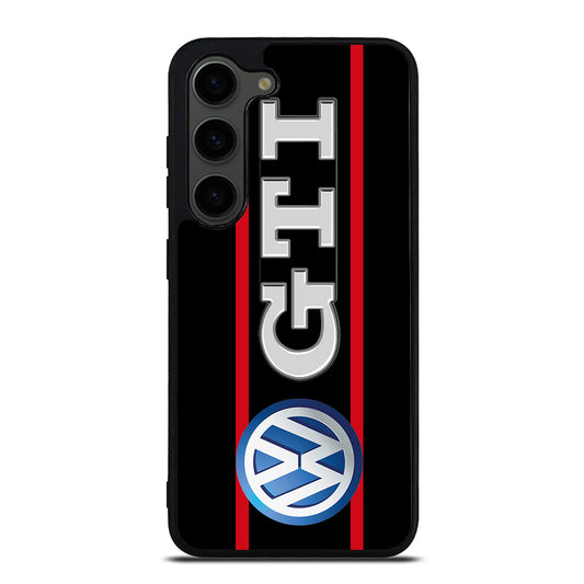 VW VOLKSWAGEN GTI STRIPE LOGO Samsung Galaxy S23 Plus Case Cover