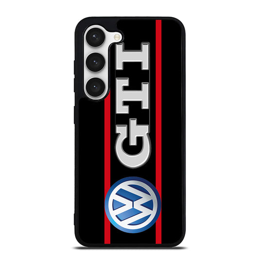 VW VOLKSWAGEN GTI STRIPE LOGO Samsung Galaxy S23 Case Cover