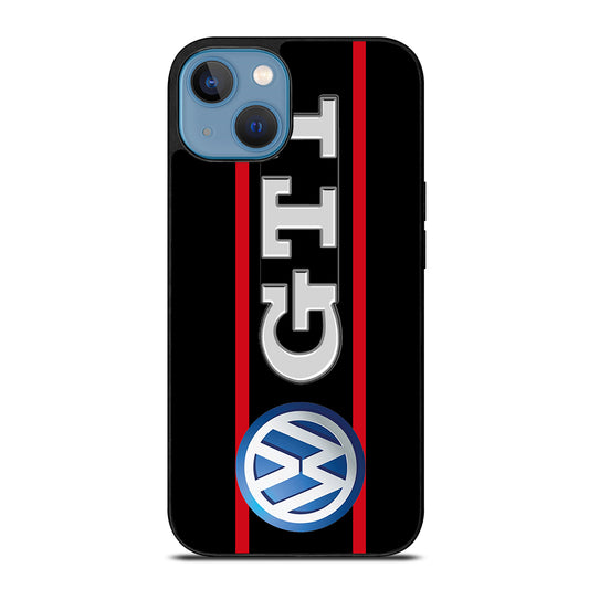 VW VOLKSWAGEN GTI STRIPE LOGO iPhone 13 Case Cover