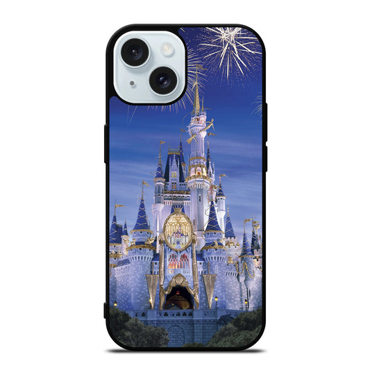 WALT DISNEY CASTLE FIREWORK iPhone 15 Case Cover